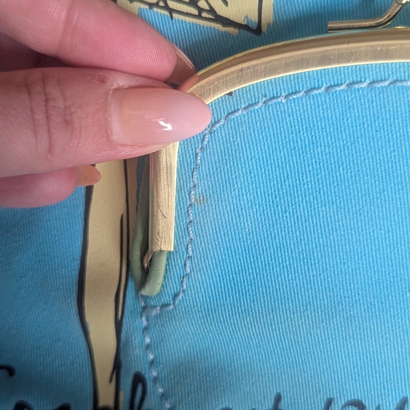 Coach Blue Vintage Graphic Tote LTD Edition Good Used Condition - Picture 9 of 11